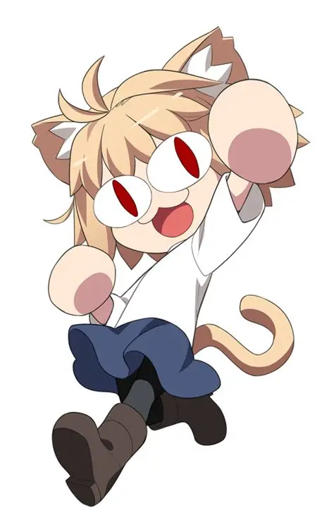 猫耳角色插画